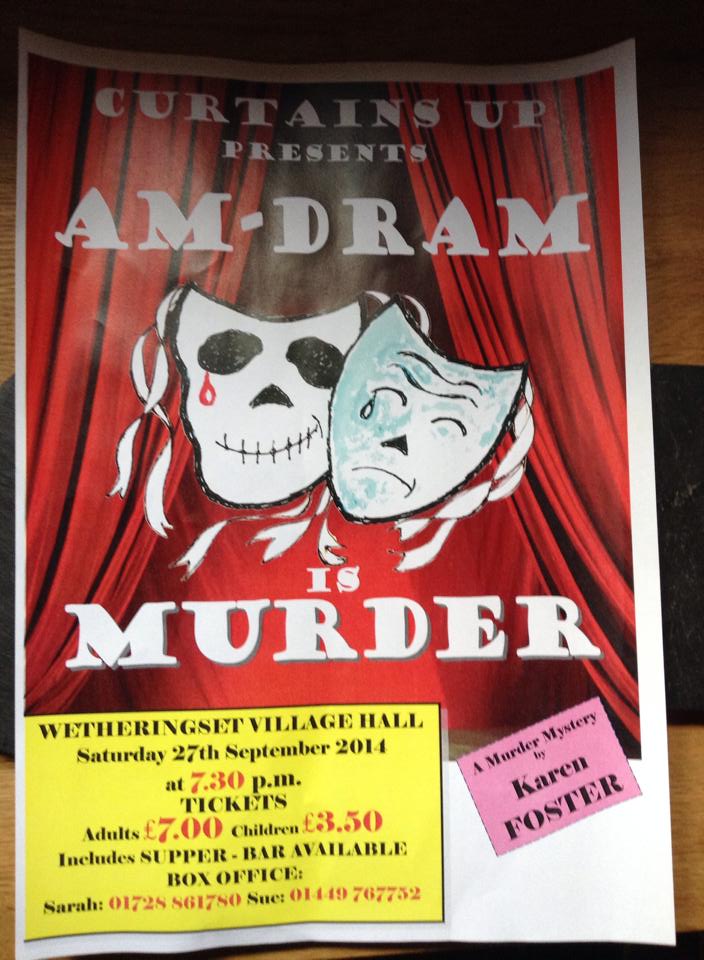 Poster for Am-Dram is Murder